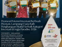 Promosi Potensi Berbuah Prestasi, Lampung Utara Raih Penghargaan Stand Terbaik Kategori Investasi di Jogja Paradise 2026